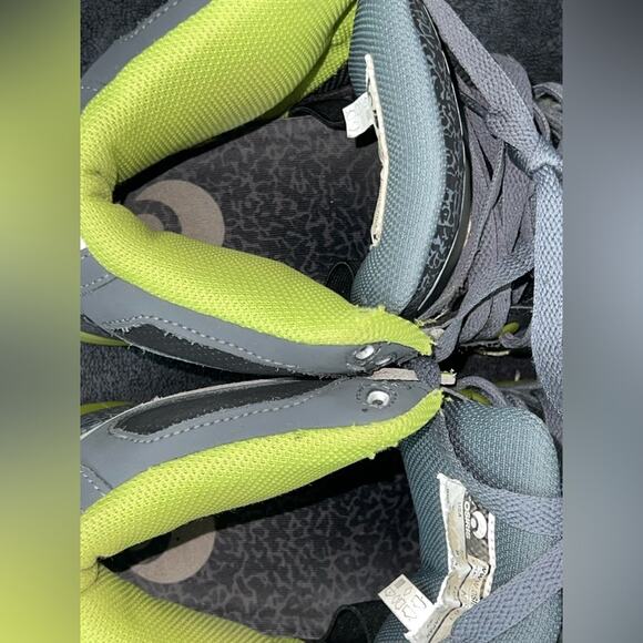 Osiris NYC 83 Grey Slime Rare MENS SIZE 9 EUC Shoes - Picture 9 of 9